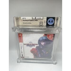 The King of Fighters 2000 (Sega Dreamcast,2000) Sealed WATA Graded 8.0 - JP RARE